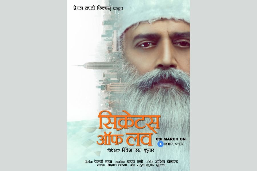 Osho Rajneesh biopic “Secrets of Love” directed by Ritesh S Kumar to release on MX Player on 6th March