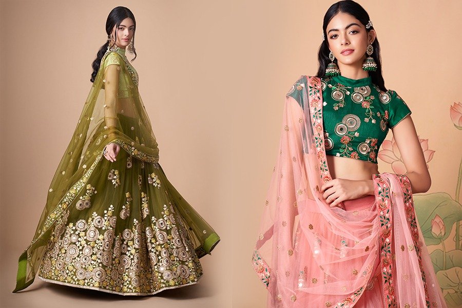 Ethnic Plus an Ethnic Wear Brand Launches Modern Touch Lehenga Collection