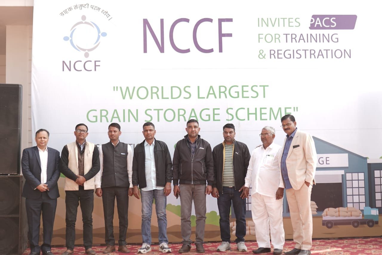NCCF Conducts Mega Drive for Training & Registration of PACS for ‘The World’s Largest Grain Storage Scheme’